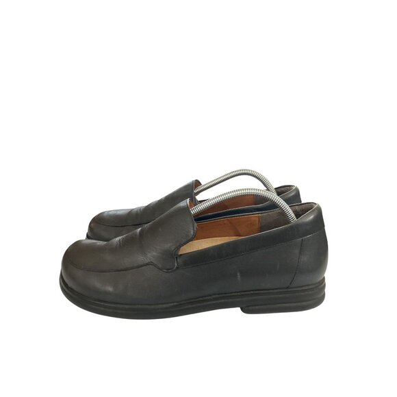 Birkenstock Gray Leather Loafers size 40 - Picture 3 of 9